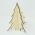 SP Design Christmas Table Decoration Slotted Tree Large in Natural Plywood - SDTD001L
