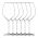 Italesse Masterclass No 70 Standard Red or White Wine Glass With Perlage Points 720cc in a Box of 6 - IT3363