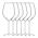 Italesse Masterclass No 50 Standard Red or White Wine Glass With Perlage Points 520cc in a Box of 6 - IT3375
