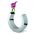 Philippi Vase Double Ended Polished Chrome Finish Omega Design - PH149001