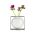 Philippi Vase Round Float Design In Porcelain And Steel - PH123169