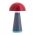 Remember Table Lamp LED USB Rechargeable Bob Design In Red - RELB20