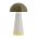 Remember Table Lamp LED USB Rechargeable Bob Design In Olive - RELB22