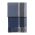 Elvang Denmark Manhattan Throw In Dark Blue/Asphalt In 50% Alpaca & 40% Sheep Wool 130x200cm - EL7061