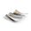Philippi Bowls For Snacks 2 Piece Elbpharmonie Design Stainless Steel Mirror Polished Finish - PH105009