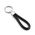 Philippi Keyring Sergio Design Nickel Mirror Polished With Black Leather Braided Strap - PH160001