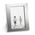 Philippi Photo Frame La Plage Design 10x15cm Nickel Mirror Polished Finish - PH173100
