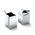 Philippi Milk And Sugar Set Butler Design In Stainless Steel With Hand polished Mirror Finish - PH181005
