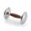 Philippi Dumbbell Studio Design 2Kg Stainless Steel Handpolished With Sheesham Wood - PH203015