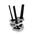 Philippi Pen Holder Zick Zack Design Nickel Mirror Polished Finish - PH209001
