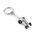 Philippi Keyring Silberpfeil Design Nickel Mirror Polished Finish - PH273032