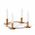 Philippi La Serena Advent Candle Wreath 2 in 1 Style In Stainless Steel Gold Plated - PH105038