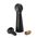Philippi Wine Set Vino Design Set Of 2pcs Corkscrew And Bottle Stopper In Black  - PH114007