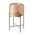 Philippi Lantern Balzac Design In Fine Wire Gold Coloured With Metal Stand Small Size - PH122029