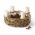 Philippi Boschendal Advent Wreath In Steel Powder Coated In Gold Large Size - PH122037