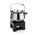 Philippi Teapot With Warmer Yoko Design In Stainless Steel With Black Chrome Mirror Polish Finish - PH202038