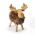 Philippi Jakob Elk In Nutwood With Faux Fur Large - PH285047