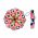 Remember Pocket Umbrella With Push Button Automatic Open & Close Function Sushi Design With Pouch - RERS20