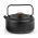 Bredemeijer Teapot Cast Iron Henan Design 0.75L In Black With Stainless Steel Fine Mesh Filter - BR153213