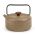 Bredemeijer Teapot Cast Iron Henan Design 0.75L In Beige With Stainless Steel Fine Mesh Filter - BR153214