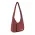Roka London Belsize Crossbody Shoulder Bag Medium Recycled Repurposed Sustainable Taslon In Bordeaux - RKBZM002