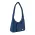 Roka London Belsize Crossbody Shoulder Bag Medium Recycled Repurposed Sustainable Taslon In Midnight - RKBZM005