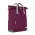 Roka London Canfield B Backpack Rucksack Medium Recycled Repurposed Sustainable Nylon In Royal Burgundy - RKCAB109