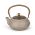 Bredemeijer Teapot Cast Iron Jiangxi Design 700ml In Beige With Stainless Steel Filter - BR153203