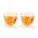 Bredemeijer Teamaster Mug Double Wall Body With Single Wall Lip Borosilicate Glass 200ml Set of 2 - BR165054