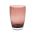 Italesse Mykonos Handcrafted Single Large Glass Tumbler 440cc Amethyst - IT3396AT