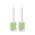 Pantone Candle & Tea Light Holder Set of 2 In Handmade Fine China Light Green 578C - PT101720578