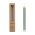 Ideas4Seasons LED Honeycomb Candle Set of 2 Diameter 2.2cm Ht 25cm Eucalyptus Green With Timer - ID32685