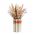 Ideas4Seasons Vase In Ceramic Poppy Rainbow Design In Medium Size - ID37304