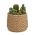 Ideas4Seasons Pot In Ceramic Ibiza Design Large Size - ID38469
