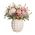 Ideas4Seasons Vase In Ceramic Maya Design Creme - ID39011