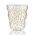 Italesse Twist Pua Handcrafted Single Large Glass Tumbler 370cc Clear And Amber - IT3354AM