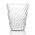 Italesse Twist Handcrafted Single Large Glass Tumbler 370cc Clear - IT3376
