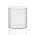 Italesse Twist Mixology Collection Handcrafted Borosilicate Glass Tumbler 410cc in a Pack of 2 - IT3385
