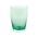 Italesse Mykonos Handcrafted Single Large Glass Tumbler 440cc Green - IT3396VE