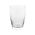 Italesse Mykonos Handcrafted Single Large Glass Tumbler 440cc Clear - IT3396TR
