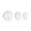Rader Bowls In Porcelain Set Of 3 Wonderland Range Dandelion Design With Gold Decal - RA13179