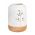 Rader Vase In Porcelain With Gold Twig Decoration With Wooden Base Medium Size - RA15170