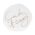 Rader Plate In Porcelain Plate With "Cake It Easy" Words Small Size - RA15694
