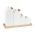 Rader Cruet Set In Porcelain House Design On Acacia Board - RA16638