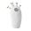 Rader Vase In Porcelain With Gold Decal Cactus Coral Design Size Mini - RA17570