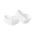 Rader Napkin Rings In  Porcelain Set of 2 Heart Shaped - RA17757