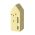 Rader Tea Light Holder In Porcelain Lighthouse Range Lemon - RA51601