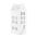 Rader Tea Light Holder In Porcelain Lighthouse Range Gable Roof Design Large - RA90337