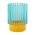 Remember Tealight In Glass Lumi Design In Blue - REHWL41