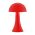 Remember Mini Table Light Mushroom Shaped Filou Design In Red - RELLM02